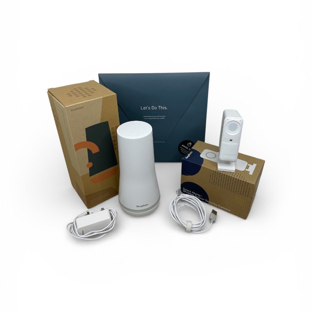 SimpliSafe Gen 3 Base Station & Wireless Indoor Camera Tested Pre-Owned